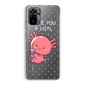 Love You A Lotl: Xiaomi Redmi Note 10 Pro Transparant Hoesje