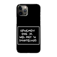 Schotelvod: Volledig geprint iPhone 12 Pro Max Hoesje