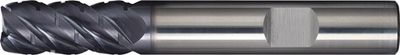 Promat Schachtfrees | DIN 6527 L type NF | nominale-d. 5 mm | VHM TiAlN 45 graden DIN 6535 HB | snedeaantal 4 lang - 4000866683 4000866683