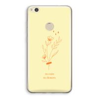 No rain no flowers: Huawei Ascend P8 Lite (2017) Transparant Hoesje