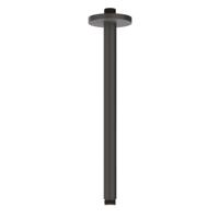 Plafondbuis IVY 30 cm 1/2 RVS316 Geborsteld Carbon Black PVD