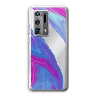 Zweverige regenboog: Huawei P40 Pro Plus Transparant Hoesje