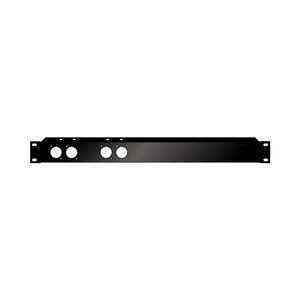 Audio Metalz Rackpaneel 4x D-hole 1 HE