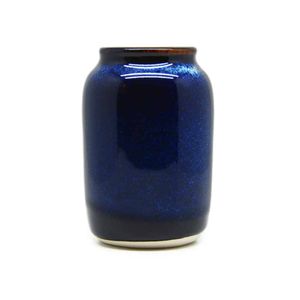 Vaas Mini Keramiek Blauw Lang Small