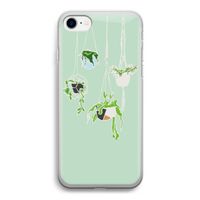 Hang In There: iPhone SE 2020 Transparant Hoesje