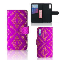 Wallet Case Huawei P20 Barok Roze - thumbnail