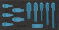 HAZET 2-componenten zachschuiminleg 163-221L · L x B: 342 mm x 172 mm