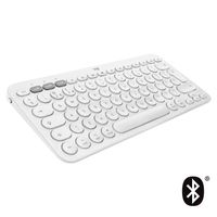 Logitech K380 for Mac Multi-Device Bluetooth Keyboard toetsenbord Universeel QWERTY Engels Wit - thumbnail