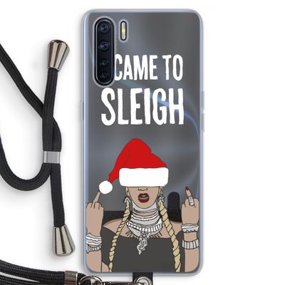 Came To Sleigh: Oppo A91 Transparant Hoesje met koord