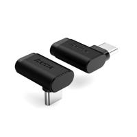 Hama USB-C-hoekadapter 90° USB 3.2 Gen2 10 Gbit/s 5 A 240 W Set Van 2