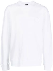 Dunhill sweat à détail de logo - Blanc