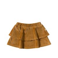 Your wishes winter rok meisjes - bruin - velvet, jersey