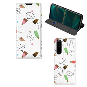 Sony Xperia 5 III Flip Style Cover IJsjes