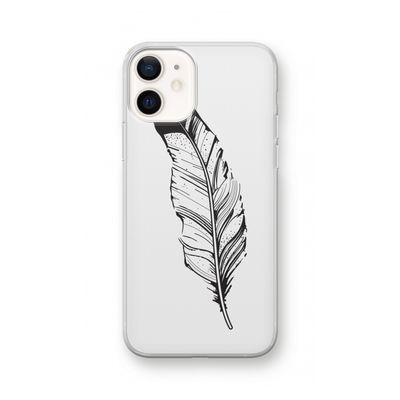 Pluim: iPhone 12 Transparant Hoesje