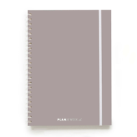 Planjeweek Weekplanner & Planboek Taupe A4