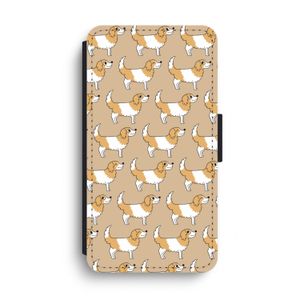 Doggy: iPhone XS Max Flip Hoesje