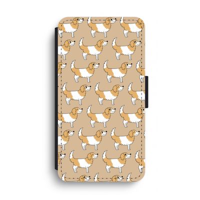 Doggy: iPhone XS Max Flip Hoesje