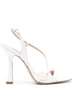 Casadei Geraldine 110mm leather sandal - Blanc