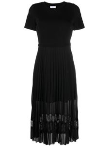 Claudie Pierlot robe mi-longue Twist - Noir