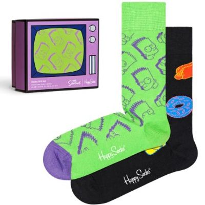 Happy socks 2 stuks The Simpsons Gift Set * Actie *