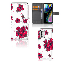 Motorola Moto G52 | Moto G82 Hoesje Blossom Red - thumbnail