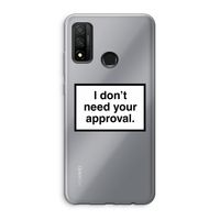 Don't need approval: Huawei P Smart (2020) Transparant Hoesje
