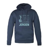 Hoodie voor heren bedrukken - Navy - XXL