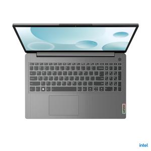 Lenovo IdeaPad 3 15IAU7 Laptop 39,6 cm (15.6") Full HD Intel® Core™ i3 i3-1215U 8 GB DDR4-SDRAM 512 GB SSD Wi-Fi 6 (802.11ax) Windows 11 Home Grijs