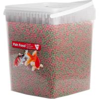 VT Fish Food 2-Kleur Pellet 3mm - Complete 10L Vijvervis Voeding door VT
