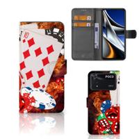 Xiaomi Poco X4 Pro 5G | Wallet Case | met Pasjes | Casino