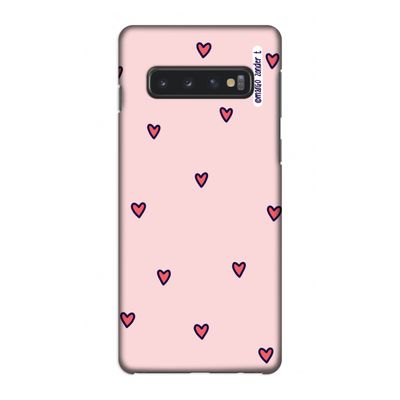 Hartjes: Samsung Galaxy S10 4G Volledig Geprint Hoesje