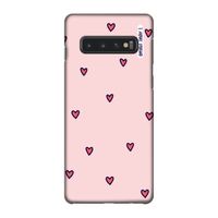 Hartjes: Samsung Galaxy S10 4G Volledig Geprint Hoesje