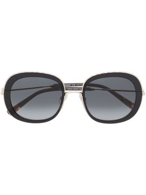 MISSONI EYEWEAR lunettes de soleil à monture carrée oversize - Noir