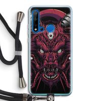 Hell Hound and Serpents: Huawei P20 Lite (2019) Transparant Hoesje met koord