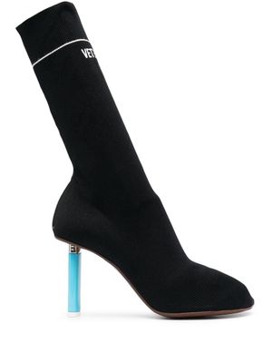 VETEMENTS bottes à bout pointu - Noir