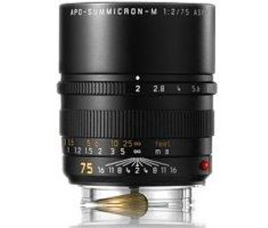 Leica 11637 APO-Summicron-M 75mm F/2.0 ASPH zwart