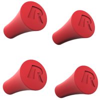 RAM Mount Rubberen dopjes X-Grip (4) - Rood
