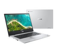 ASUS Chromebook CB1400FKA-EC0095 N4500 35,6 cm (14") Touchscreen Full HD Intel® Celeron® N 4 GB LPDDR4x-SDRAM 32 GB eMMC Wi-Fi 6 (802.11ax) ChromeOS Zilver - thumbnail