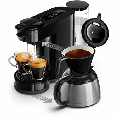 Capsule Koffiemachine Philips SENSEO SWITCH HD6592/65 noir 1 bar 1450 W