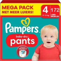 Pampers - Baby Dry Pants - Maat 4 - Maandbox - 172 stuks - 9/15KG - thumbnail