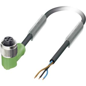 Phoenix Contact 1694525 Sensor/actuator connector, geassembleerd M12 Aantal polen (sensoren): 3 Bus, haaks 5.00 m 1 stuk(s)