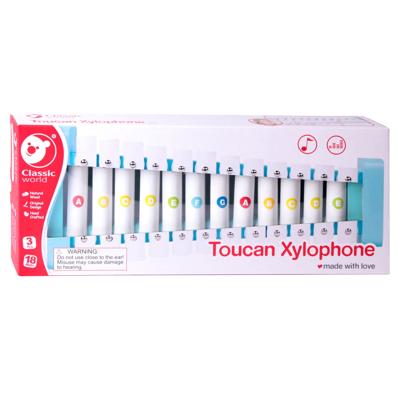 Classic World world houten xylofoon toucan, 3dlg.
