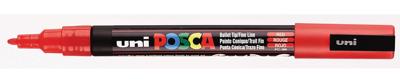 Uni POSCA paintmarker PC-3M, 1,5 mm, rood