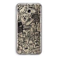 Vexx Black Mixtape: Samsung Galaxy A5 (2017) Transparant Hoesje