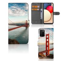 Samsung Galaxy A03s | Flip Cover | Golden Gate Bridge