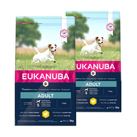 Eukanuba Adult Small Breed kip hondenvoer 2 x 15 kg - thumbnail