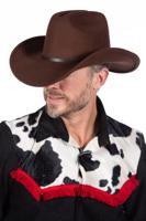Cowboy hoed bruin Authentic Western