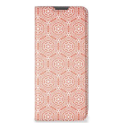 Nokia G50 | Hoesje met Magneet | Pattern Orange