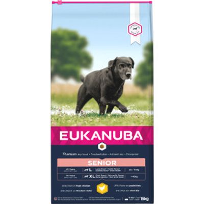 Eukanuba Senior Large met verse kip hondenvoer 3 kg