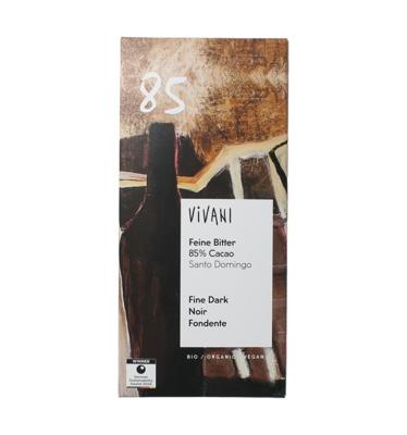 Fine dark 85% cacao Santo Domingo bio
